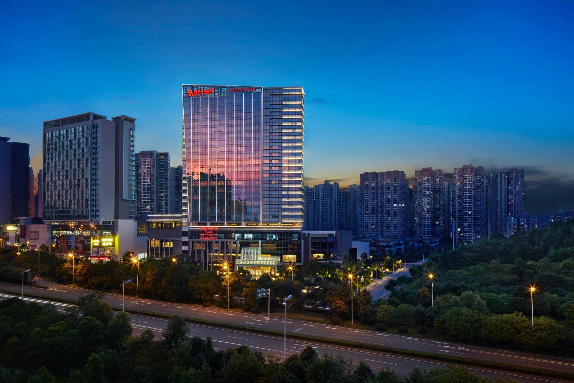 Zhuzhou Marriott Hotel Exterior foto